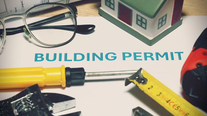 Florida site plan for permit requirements including setbacks and utilities