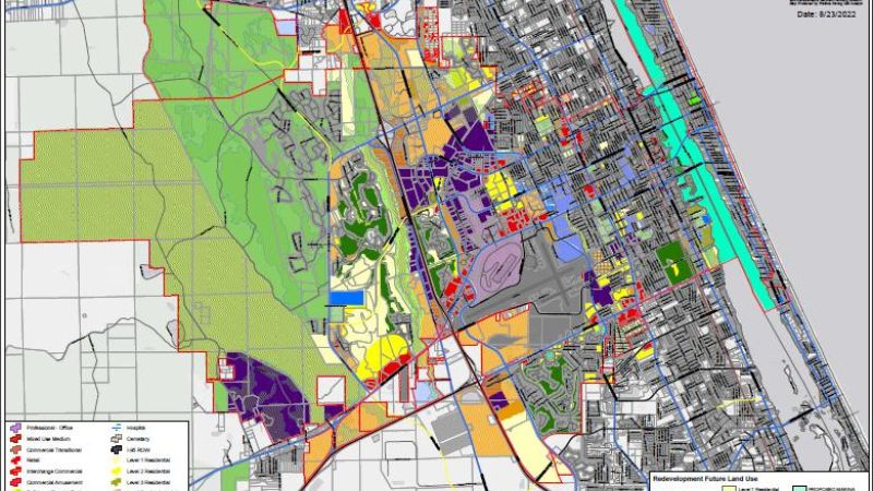 Volusia County Daytona site plan requirements Florida