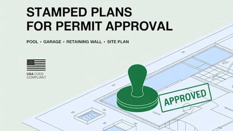 approved Florida site plan avoiding permit rejection