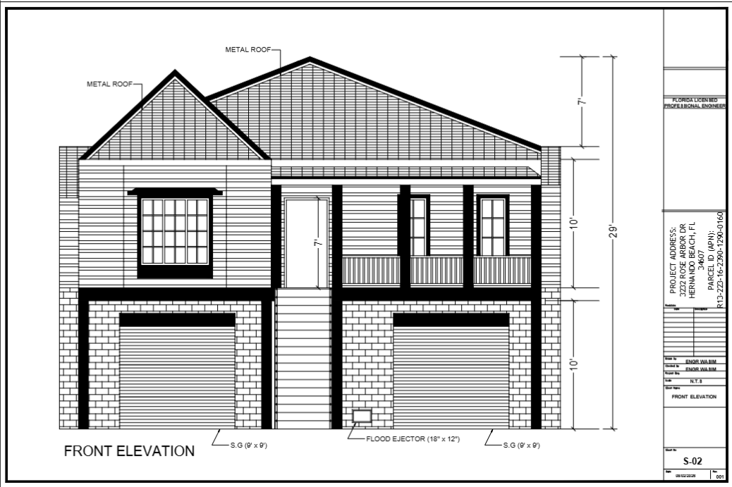 Florida Permit Drawings