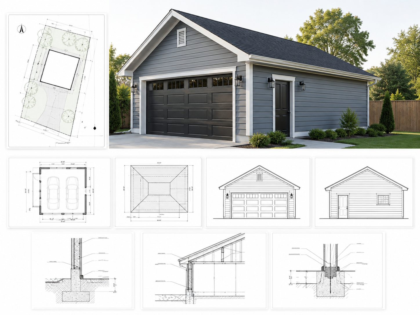 Garage plans — Lee County, Florida