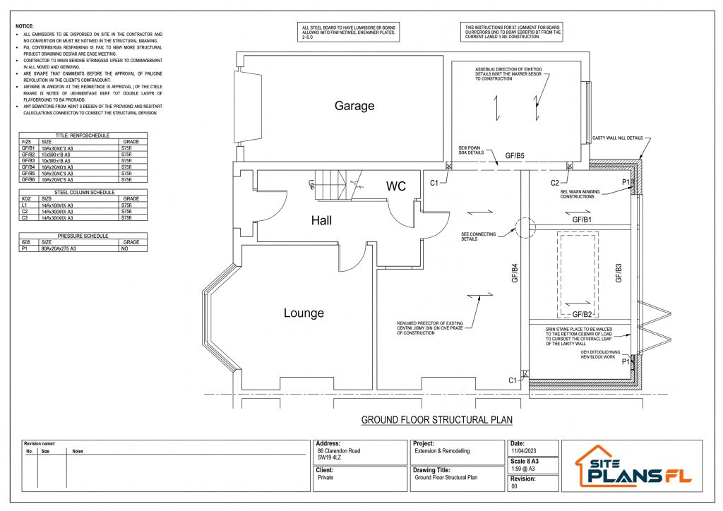 Structural Permit Drawings & Calculations