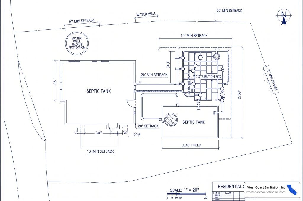 Septic & Well Site Coordination