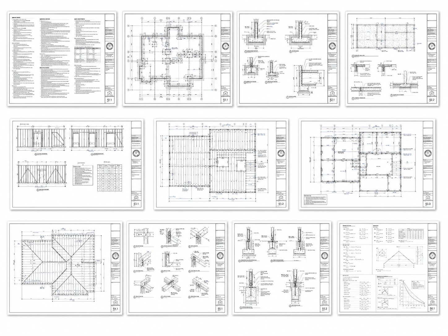 Structural Permit Drawings example drawing