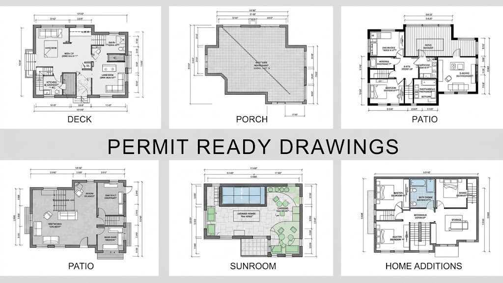 Deck, Porch & Patio Permit Plans