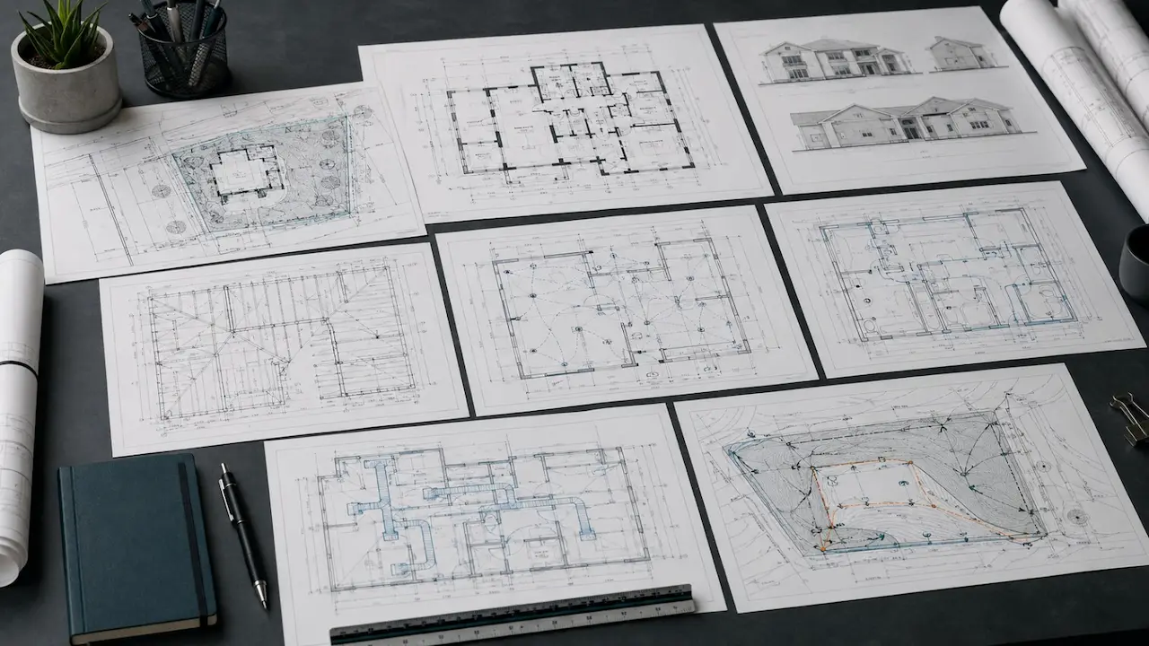 Permit drawing set prepared for Lee County, Florida