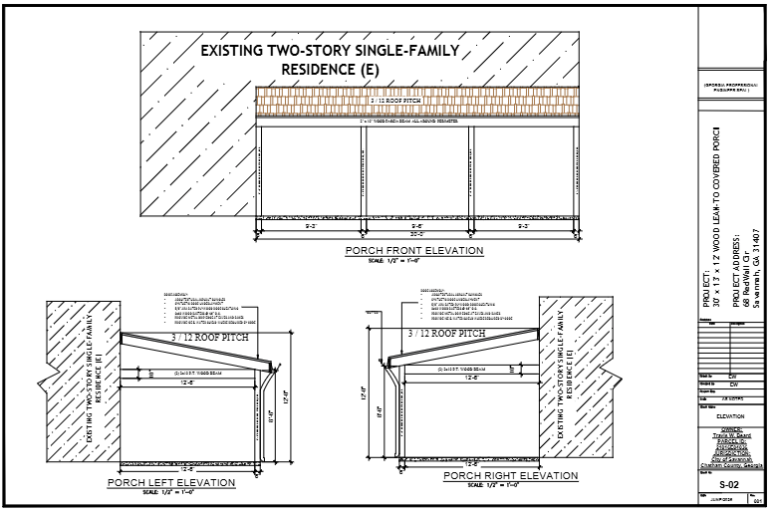 Pavilion on Existing Slab — Panama City, Florida